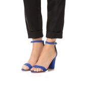 Schutz Jenny Lee 天蓝色一字带凉鞋 $102（约739元）