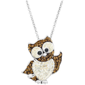 Crystaluxe 施华洛世奇元素可爱猫头鹰 $39（约273元）