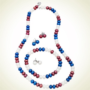Jewelry.com：超值Americana 淡水珍珠饰品5件套