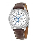 直降$500！Longines浪琴 Masters名匠系列 八针月相机械男表L26734785  $1895（约13334元）
