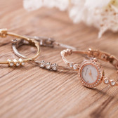 Anne Klein 安妮克莱因 手表手链三件套1690TRST   $79.99（约579元）