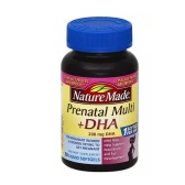 好价！Nature Made 孕期复合维生素DHA软胶囊 60粒 $7.49（约54元）