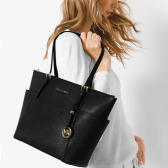 立降$15！Michael Kors Jet Set 黑色托特包 $159.99（约1159元）