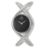 10%超级！Calvin Klein Enlace系列 女士石英腕表K2L23102  $75.9（约550元）