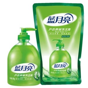 蓝月亮 芦荟抑菌 洗手液 组合装1kg（500g+500g） *18.9件