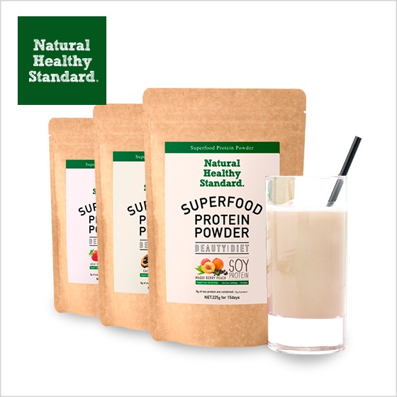 10倍积分！Natural Healthy Standard 水果口味黄豆提取蛋白粉3包 1609日元（约99元），送160积分
