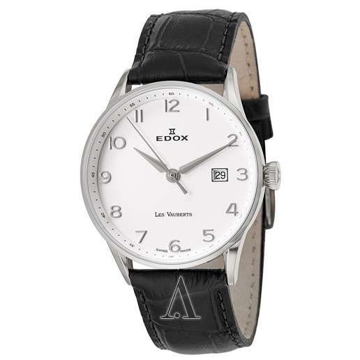 Edox 依度Les Vauberts系列 石英男表70172-3A-ABN
