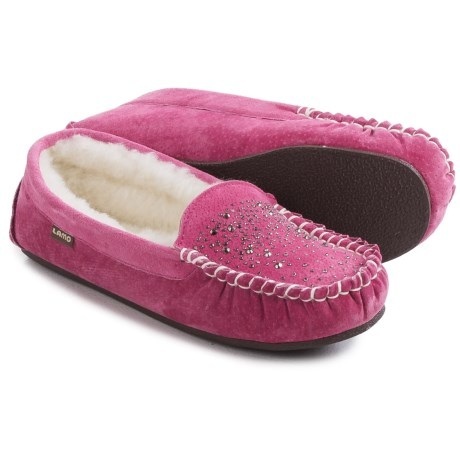 LAMO Twinkle Moccasins 女士带绒平底鞋 （约80元）