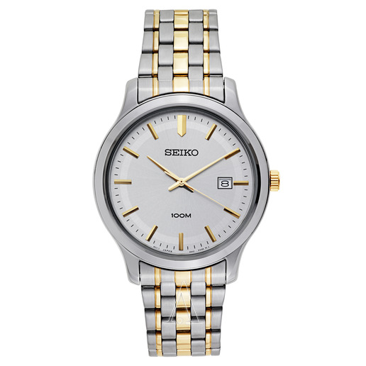 Seiko 精工Dress 双色不锈钢男士石英表SUR147P1 66美元约￥454（天猫1501元） 买手党-买手聚集的地方