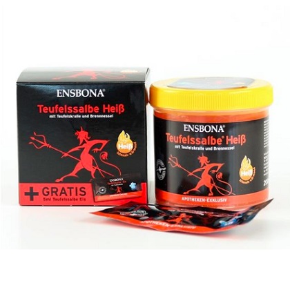 Ensbona小恶魔热敷马膏 200ml+小恶魔冷敷马膏 5ml 4.95欧（约38元）