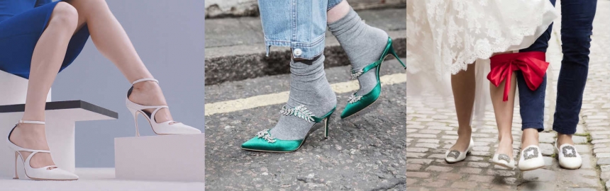 Farfetch：Manolo Blahnik 钻扣美鞋、独家鞋款等 9折！