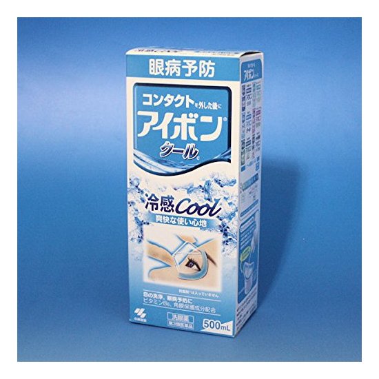 小林洗眼液 保护角膜 预防炎症 缓解疲劳 500ml 天蓝色