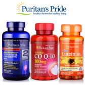 Puritan's Pride 普丽普莱官网：精选鱼油、辅酶Q等 买1送2+额外7.9折