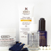 【55海淘节】Saks Fifth Avenue：Kiehl's 科颜氏 护肤身体护理等 满$85送4件小样礼包+限量版收纳罐
