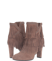 Sam Edelman 女士真皮流苏高跟短靴