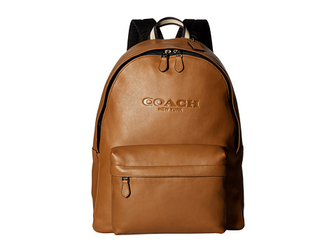Coach 蔻驰 Campus 男士真皮双肩包