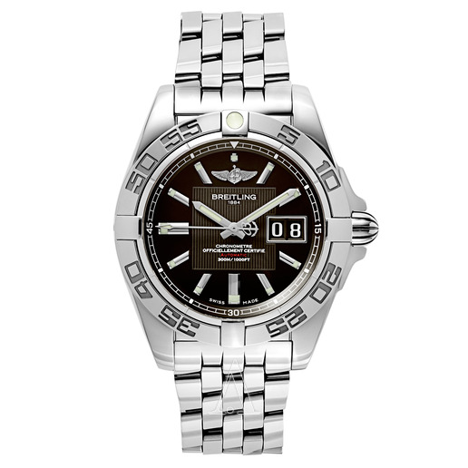 BREITLING 百年灵 GALACTIC 41系列 A49350L2-BA07-366A 男士机械腕表