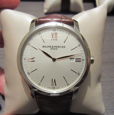 名仕（Baume & Mercier） MOA10144 男士石英手表 经典表型 沉稳耐看 ￥4400