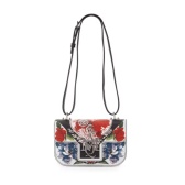 Alexander McQueen Insignia 印花链条肩背包 $747.72（约5313元）