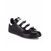 【折扣升级】不会撞鞋的热款！Adidas By Raf Simons 黑白配色“Stan Smith