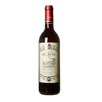 亚马逊中国 Chateau Belrose贝尔罗斯古堡  波尔多干红葡萄酒750ml 2009