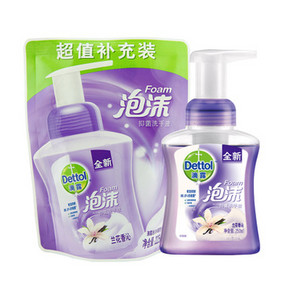 Dettol 滴露 泡沫抑菌洗手液 250ml+225ml