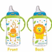 $4.87 (原价$6.49) NUK Jungle Designs男宝学饮杯 10盎司