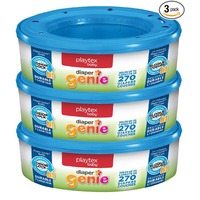 $12.91 销量冠军 Playtex Diaper Genie 尿布垃圾桶专用替换芯 3盒
