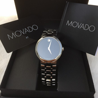 MOVADO 摩凡陀 博物馆系列 情侣款男士时尚石英表 0606367 	 279美元约￥1892（京东7426元）