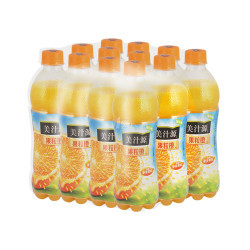 1号店超市 美汁源 果粒橙 450ml*12瓶 整箱32.9元 已降6元