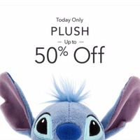 低至5折 disneystore精选毛绒玩具促销