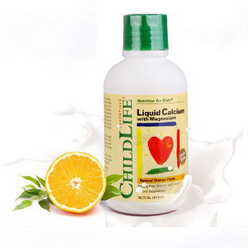 Childlife 童年时光婴幼儿钙镁锌补充液474ml $12.96（约94元），满$45减$5！5瓶0税顺丰包邮