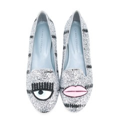 额外8折！Chiara Ferragni 宇博同名品牌 不对称勋章款船鞋 $157.6（约1142元）