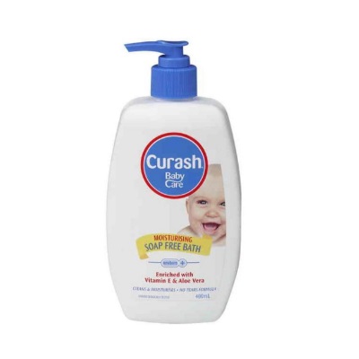 限时秒杀！Curash 无泪配方婴儿沐浴露 400ml AU$6.55（约36元），下单立享8.8折，全场满39澳免首重