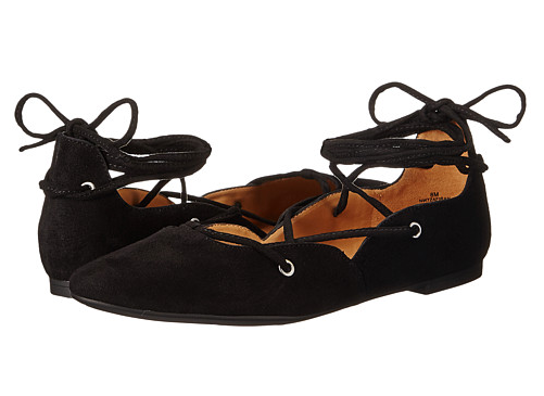 Nine West 玖熙 Zafirah 女士绑带平底鞋
