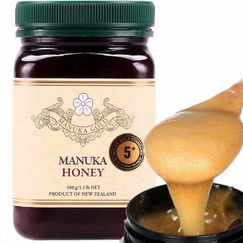 亚马逊中国 Manuka Gold 黄金麦卢卡 蜂蜜(5+) 500g