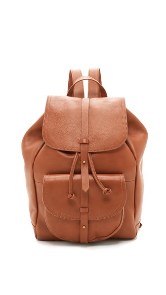 Madewell 女士真皮双肩包