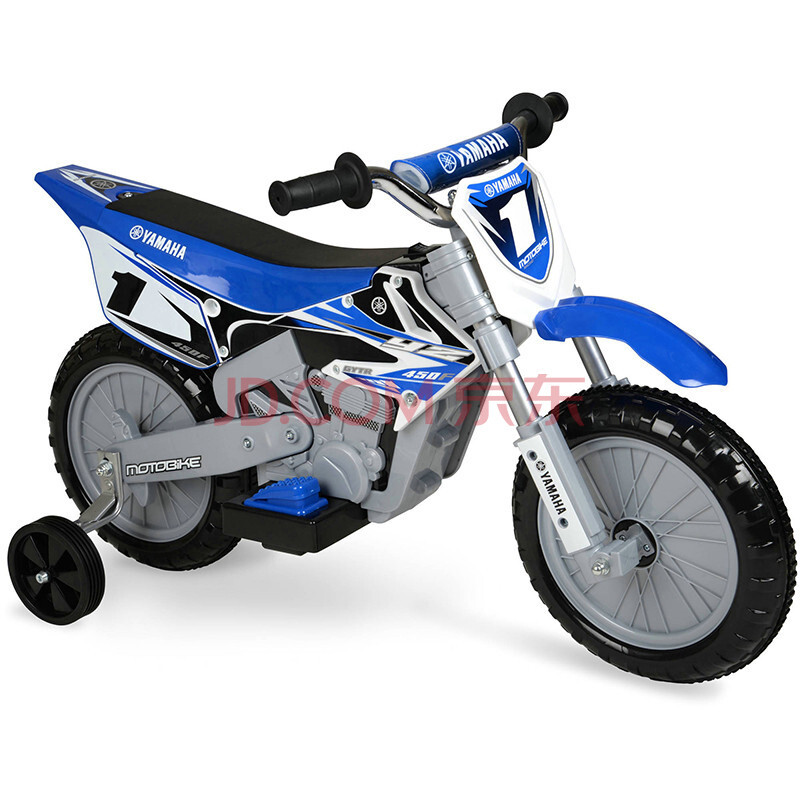 ￥1099 美国直邮 雅马哈 Yamaha 儿童摩托车 蓝色 6V EC-1407 钢结构 保证稳定性