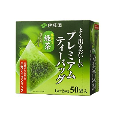 伊藤园 纯天然绿茶立体三角速泡茶包 约46.68元 原价 58.62元