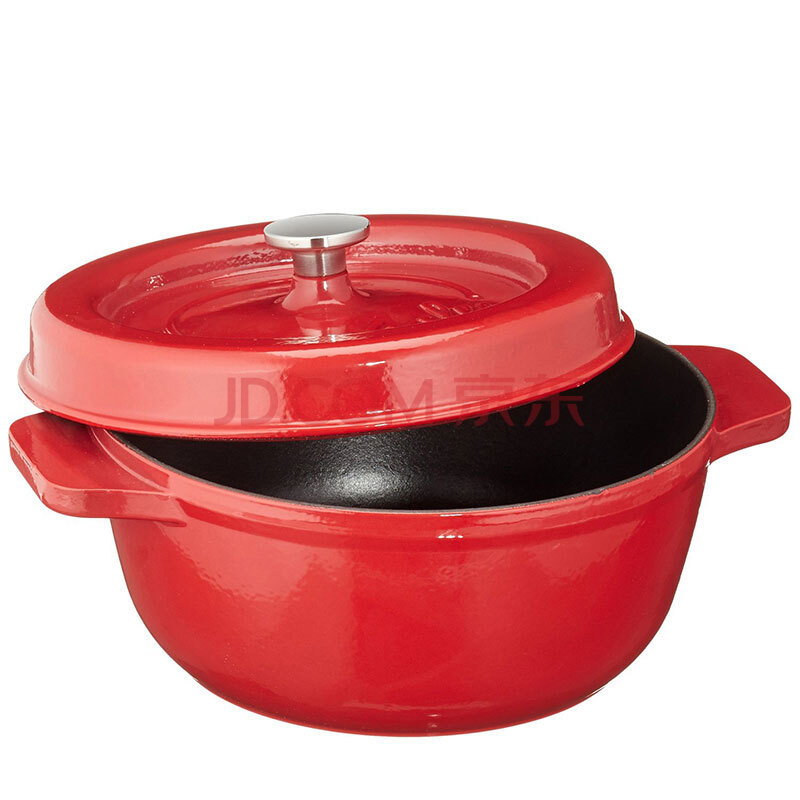 ￥699.5 德国进口 菲仕乐（Fissler）阿卡娜系列 汤锅 铸铁锅 红色 22cm