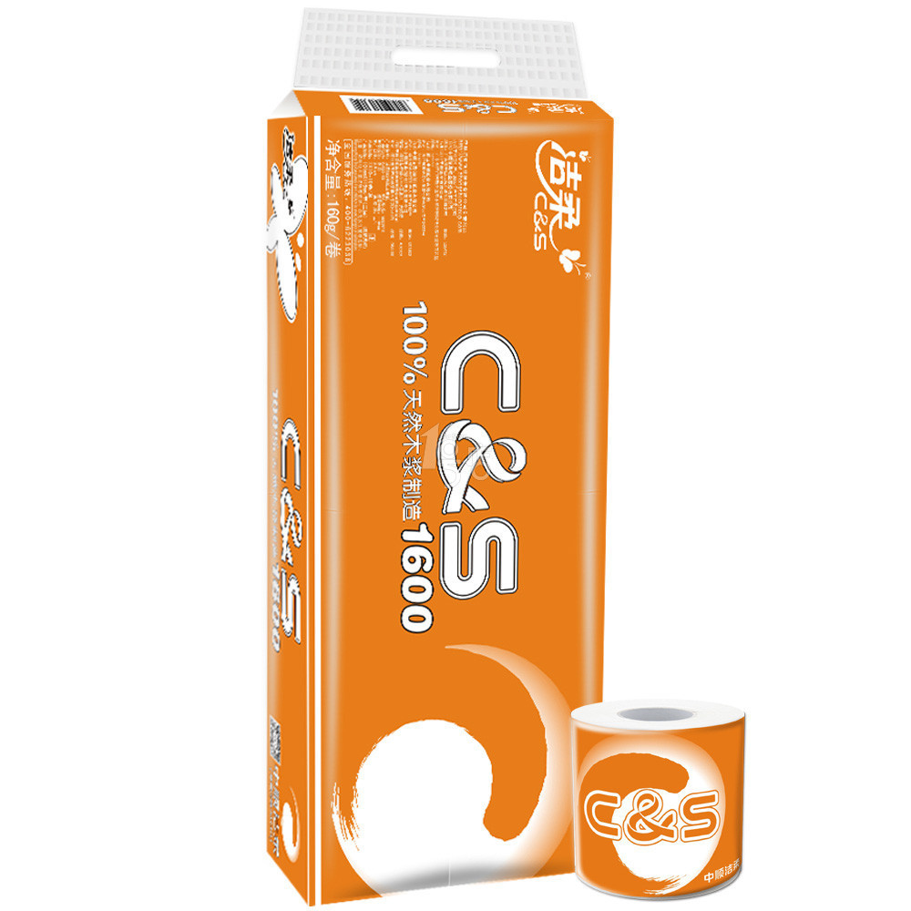 ￥15.9 C&S 洁柔 C&S系列 3层卷纸 160g