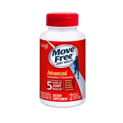 Schiff Move Free Advanced 氨糖维骨力 红标强化版 200粒 *2瓶 强化骨质骨骼 ￥330