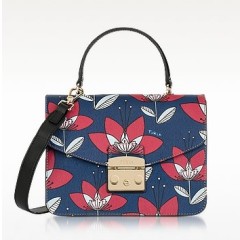 新款无门槛7折！Furla 平面版花朵印花“Metropolis“ $313.6（约2272元）