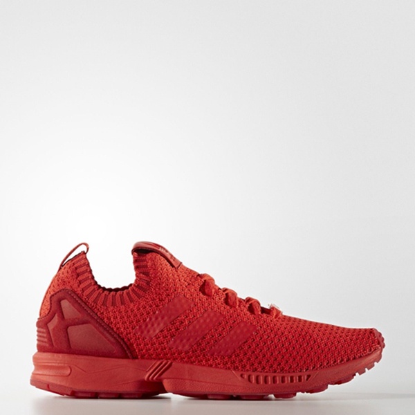 时尚骚红！adidas阿迪达斯ZX Flux Primeknit男鞋 $65.00（转运到手约￥541）