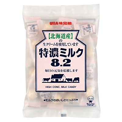 悠哈 UHA味觉糖 糖果 8.2牛乳原味牛奶糖 约62.22元 原价 77.76元