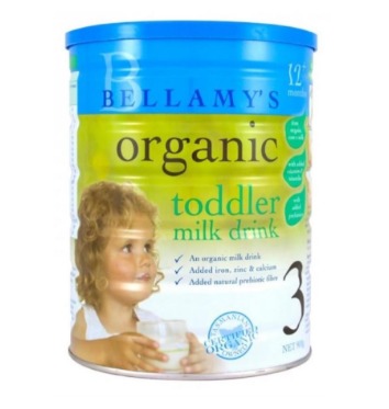 折合158.73元 Bellamy's贝拉米有机婴幼儿配方奶粉3段1岁以上900g
