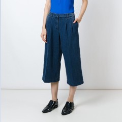 MICHAEL Michael Kors 7分牛仔阔腿裤 $87（约630元）