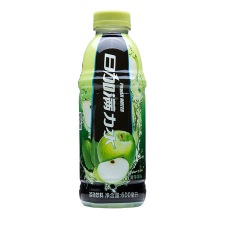 ￥1 日加满力水运动饮料(青苹果)600ml/瓶