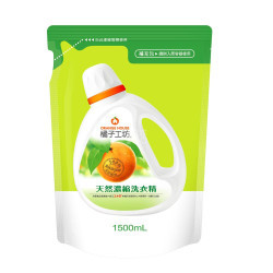 1号店超市 橘子工坊 天然浓缩洗衣精 1500ml44.5元包邮 已降44.5元