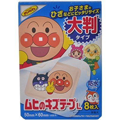 池田模范堂面包超人 儿童防水胶布/大号创可贴 约17.94元 原价 27.24元